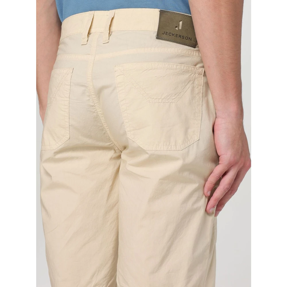 Jeckerson Beige Casual Bermuda Shorts Beige Heren