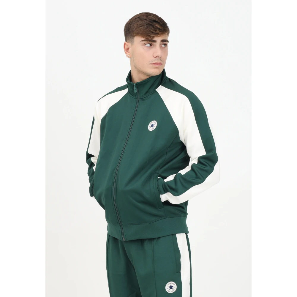 Converse Retro Zip Sweater Groen Mannen Green Heren