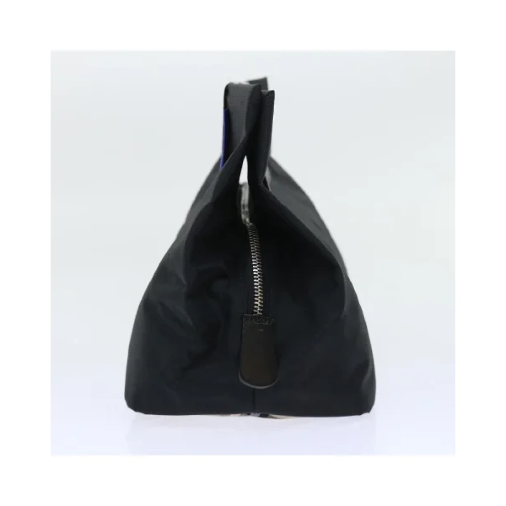 Burberry Vintage Pre-owned Nylon handbags Black Dames