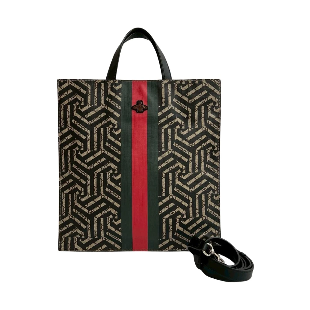 Gucci Vintage Women's Pre-Owned Printed Tote Bag