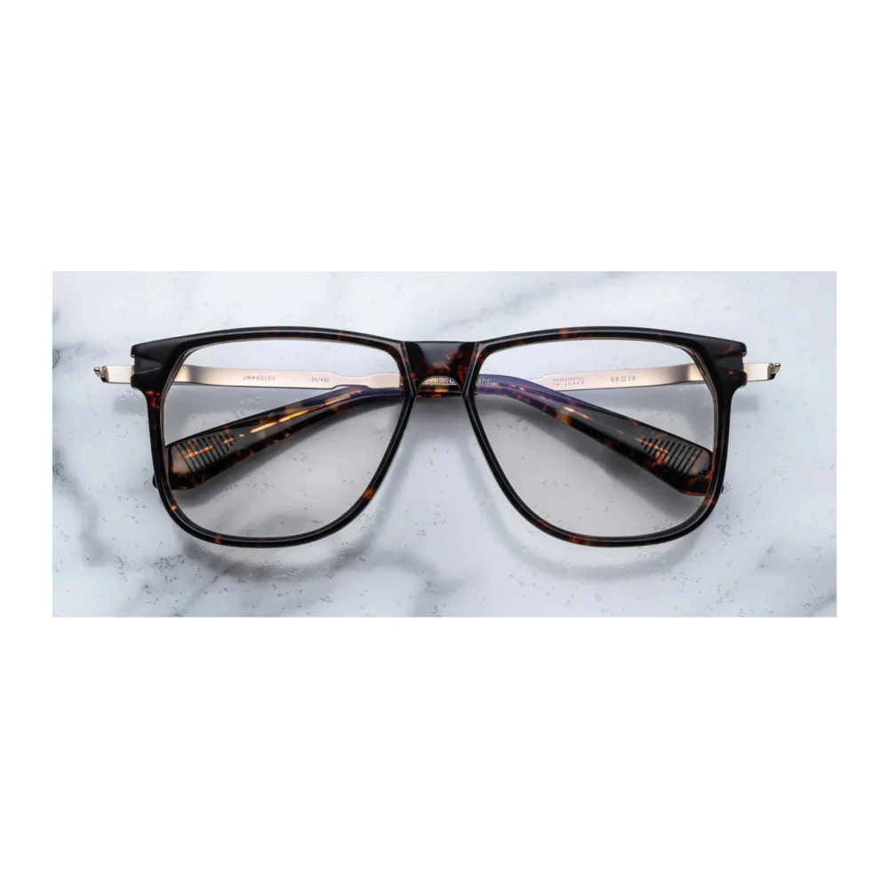 Jacques Marie Mage Bruine Optische Frames Elegante Stijl Brown Dames