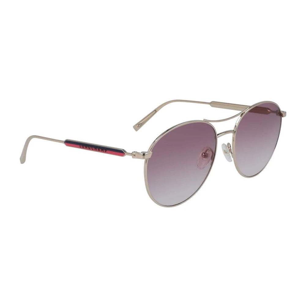 Longchamp Women's Brown Gradient Metal Sunglasses