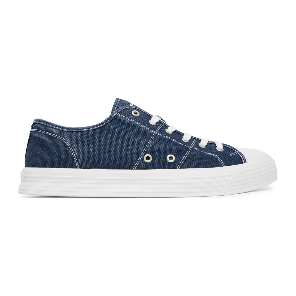 Polo Ralph Lauren Ayers Low Sneakers Low Top Lace-Canvas Heren Schoenen Veelkleurig Multicolor