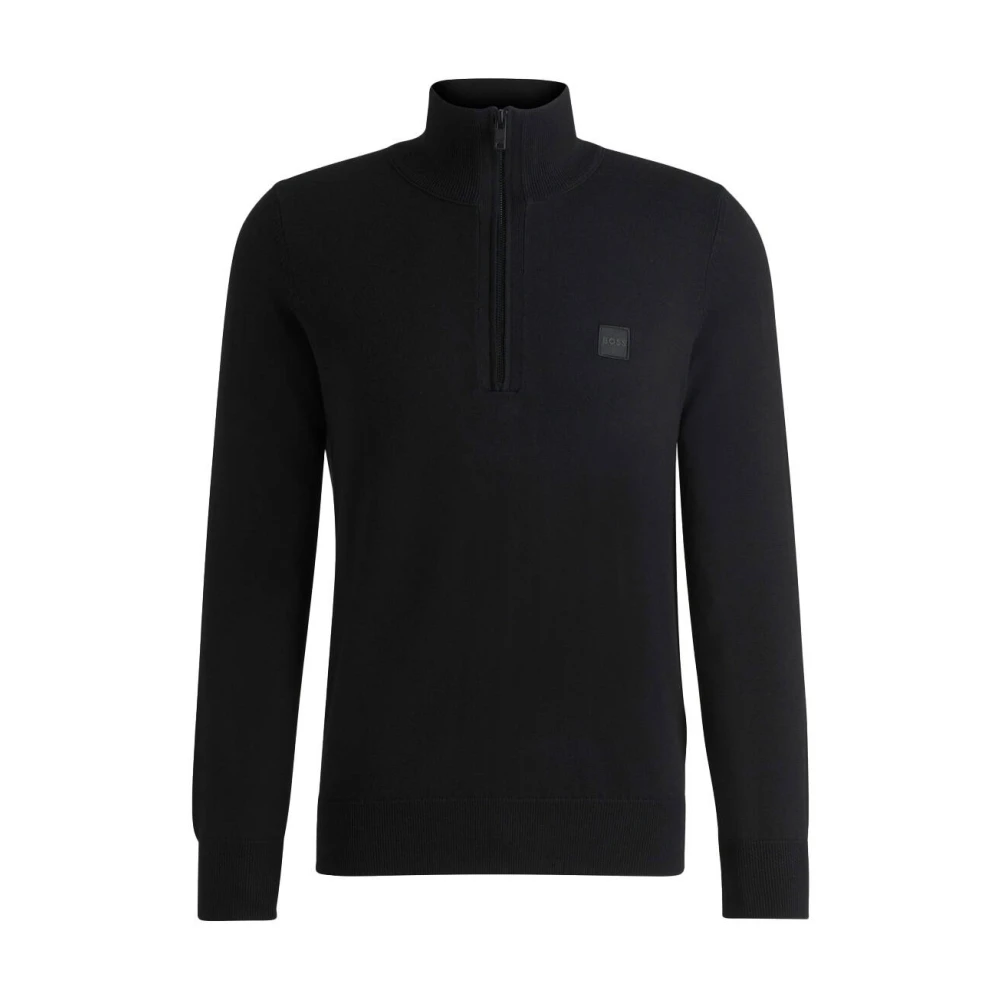 Boss Black Elegante Zwarte Overhemd Black Heren