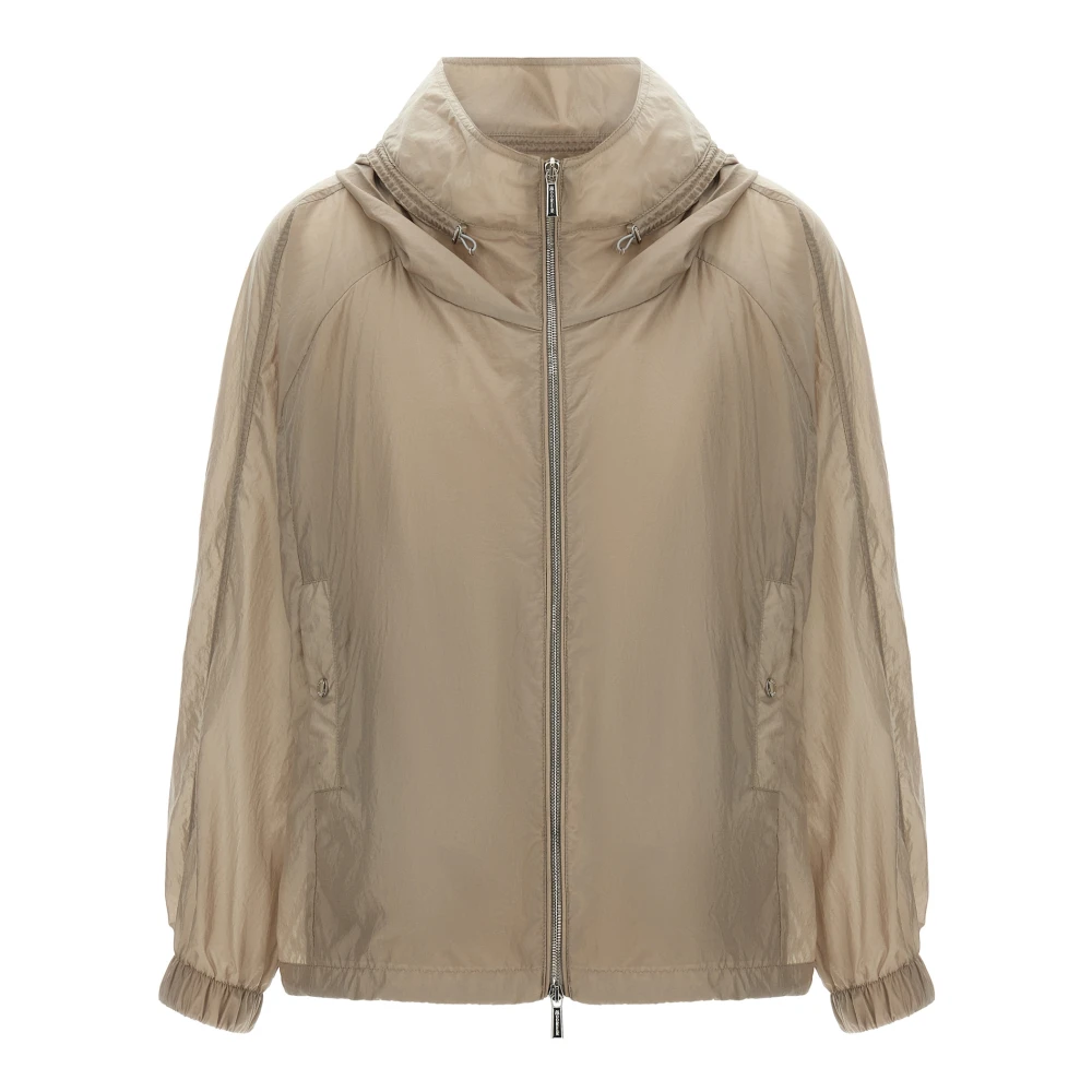 Moorer Femme Beige Sport, Taille: 40 Fr Coupe-Vent Lumina