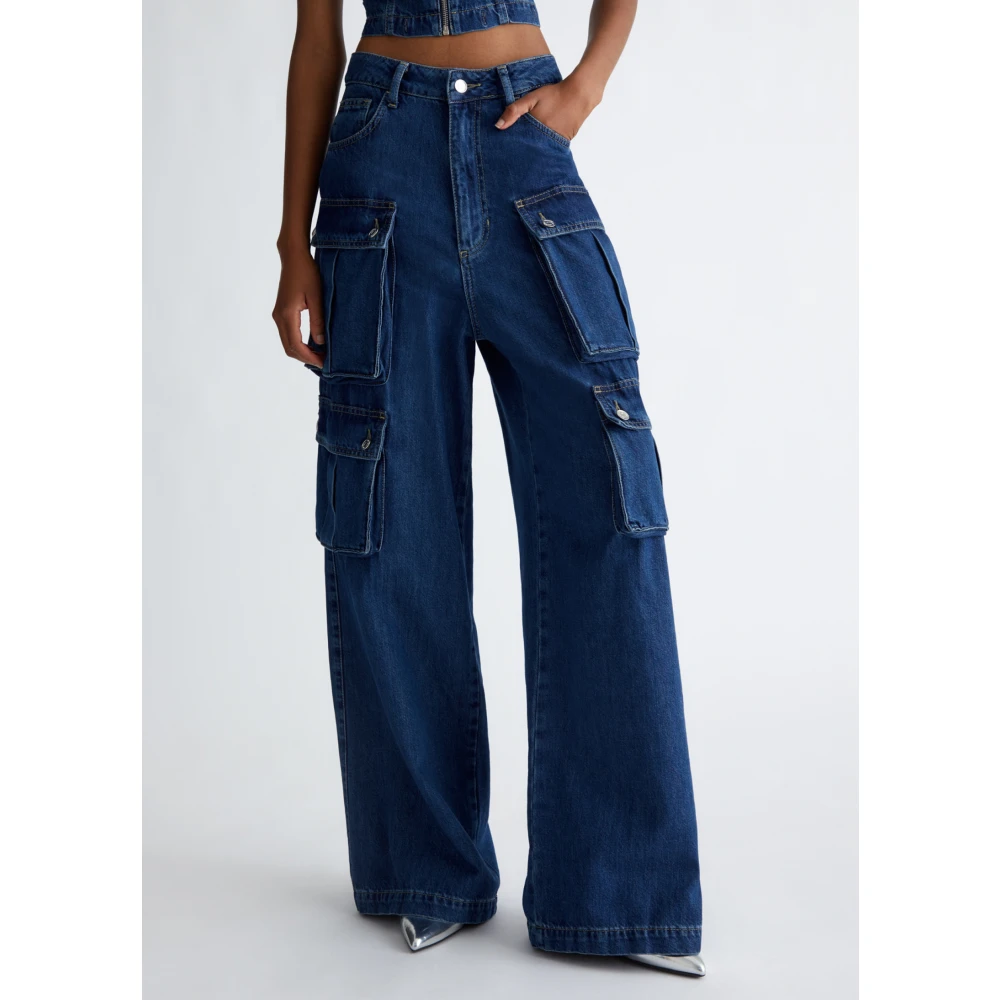 Liu Jo Stijlvolle Jeans Blue Dames