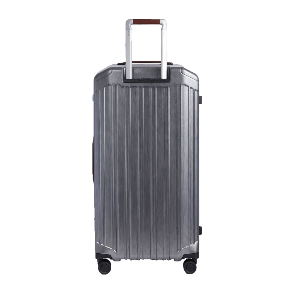 Piquadro Elegante Koffer met TSA-slot Gray Heren