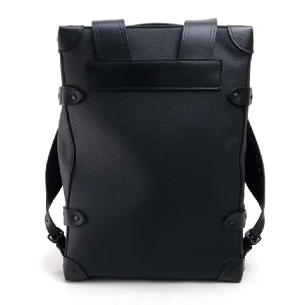 Louis Vuitton Vintage Pre-owned Leather shoulder-bags Black Heren