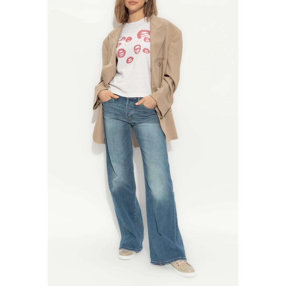 Re Done Wijde jeans Blue Dames