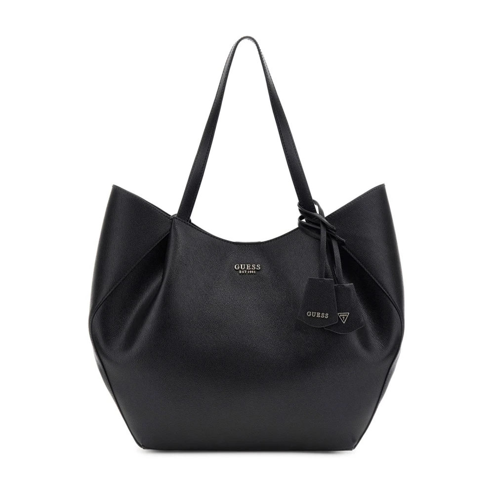 Guess Amorette 2 In 1 Tote - Female - Shopping Bags - Black - One Size - Bags