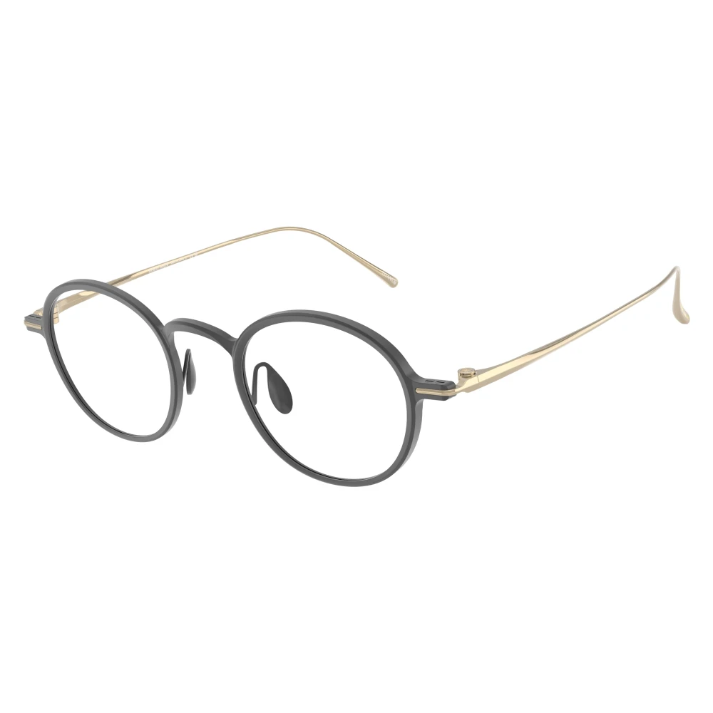 Giorgio Armani Men's Black Glasses, 46 Mm, Optical Frame