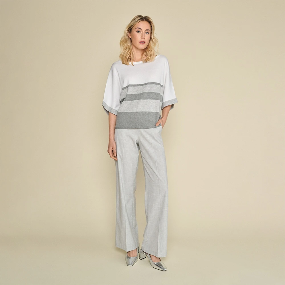 Marie Méro Gestreepte Boothals Trui Multicolor Dames