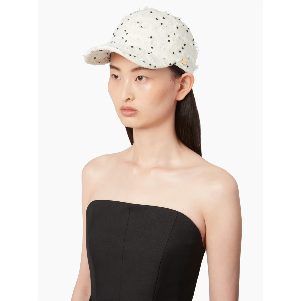 Nina Ricci Tweed Baseball White Dames