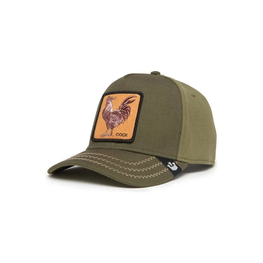 Goorin Bros Groene Haan Wollen Pet Green Heren