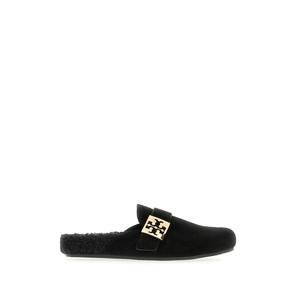 TORY BURCH Comfortabele huisslippers voor ultiem comfort Black Dames