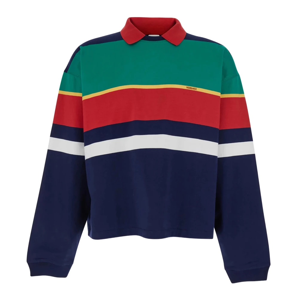 Versace , Herren, Strickwaren, Mehrfarbig, M 