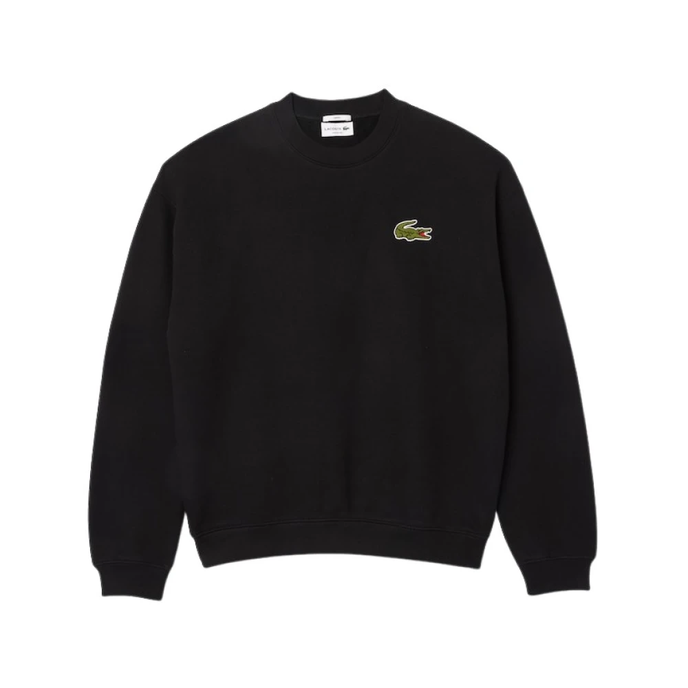 Lacoste Herr Sweatshirt Black, Herr