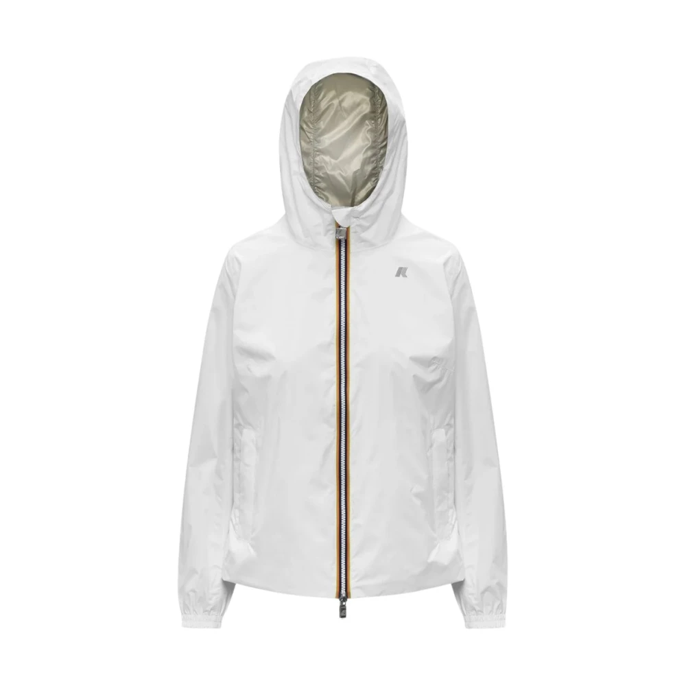 K-Way Donna Bianco Giacche, M, New,