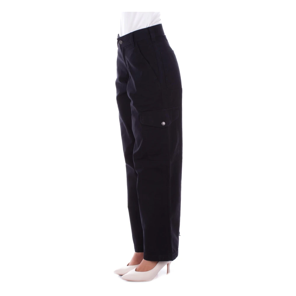 Dickies Zwarte broek met logo Black Dames