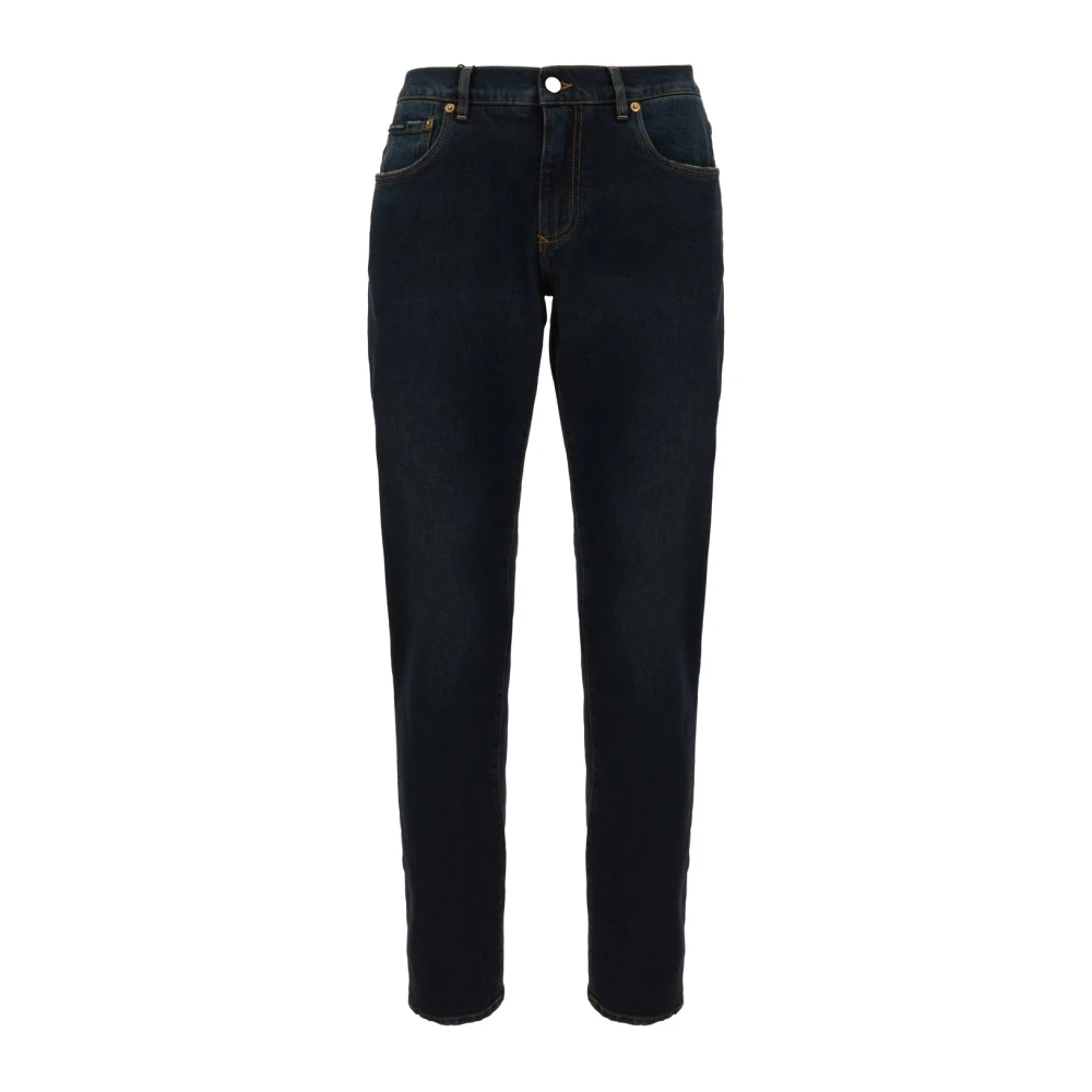 Dolce & Gabbana Blue Slim Fit Jeans, Male, M, Slim-Fit Jeans