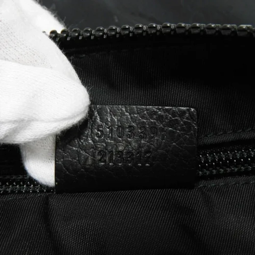 Gucci Vintage Pre-owned Canvas crossbody-bags Black Dames