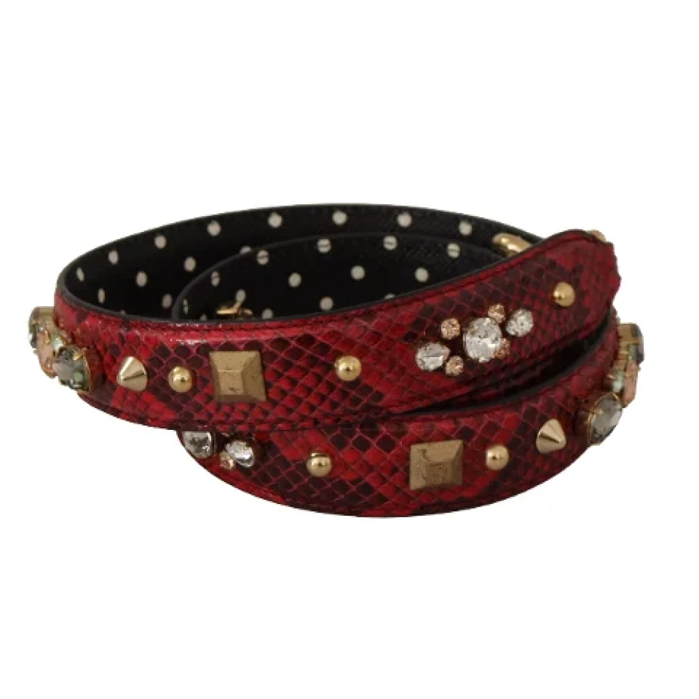 Dolce & Gabbana Pre-owned Leather home-office Multicolor Dames