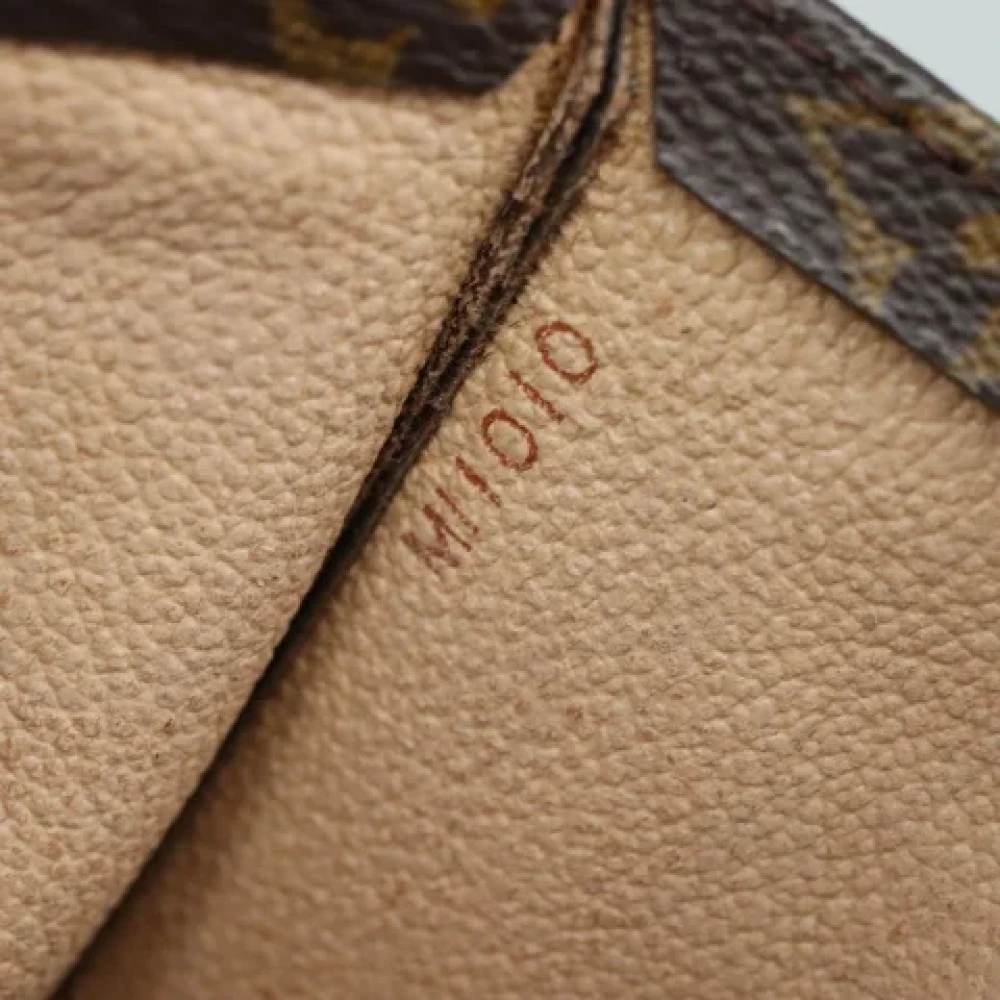 Louis Vuitton Vintage Pre-owned Canvas handbags Brown Dames
