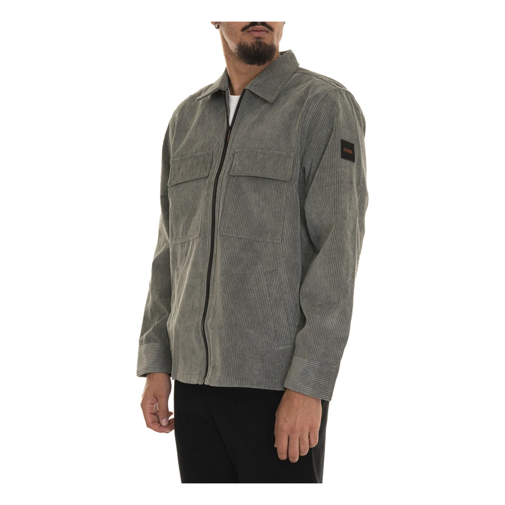 Boss Elegant Klassiek Shirt Gray Heren