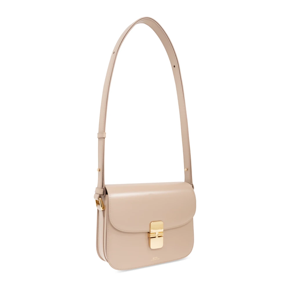 A.p.c. Schoudertas Grace Small Beige Dames