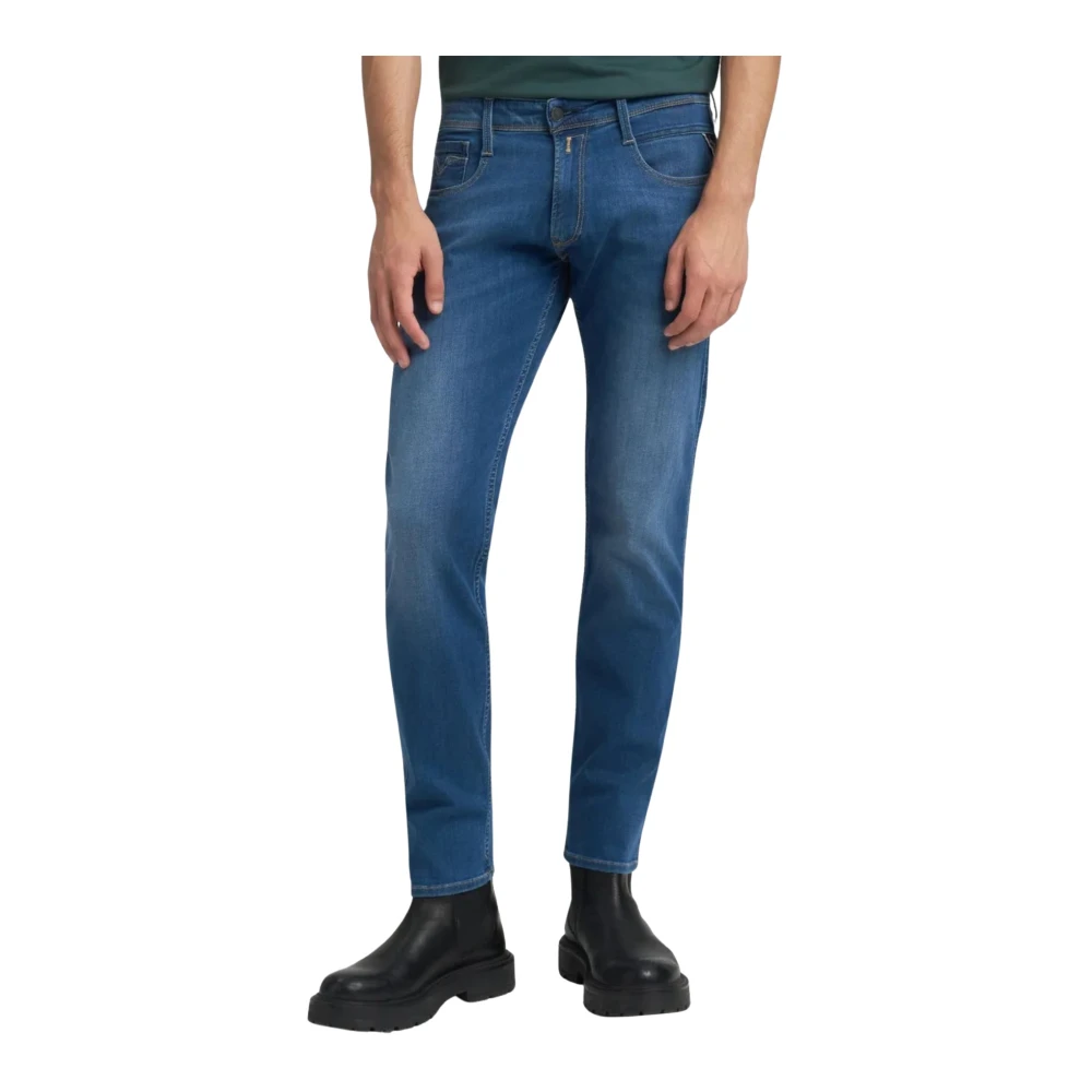 Replay Hombre Azul Vaqueros, Talla: W38