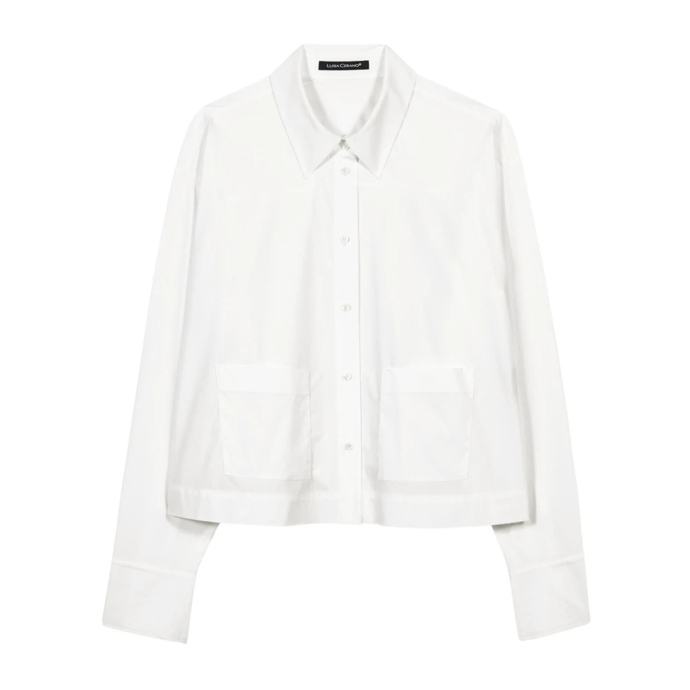 Luisa Cerano Women's White Shirts - Shirts - S - Blouses & Shirts