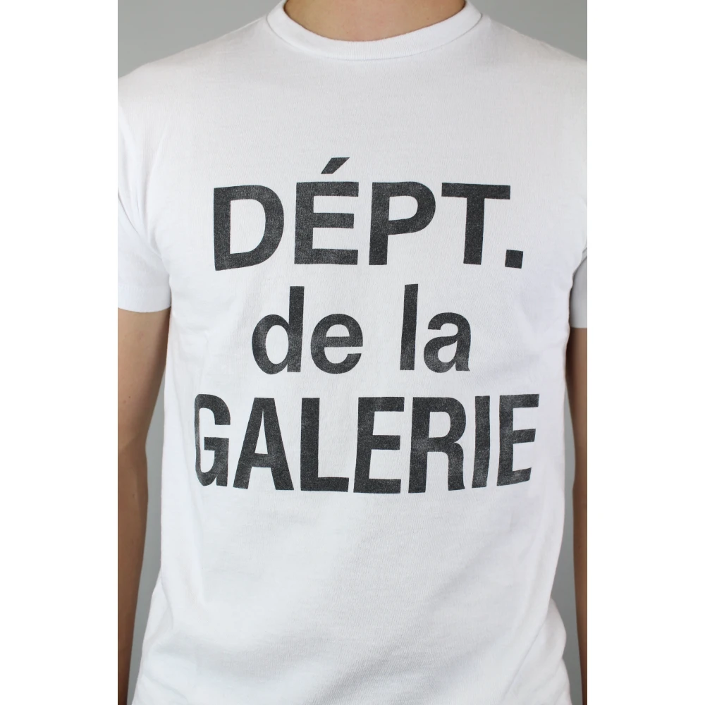 Gallery Dept. Klassieke Witte Tee met Artistiek Flair White Heren