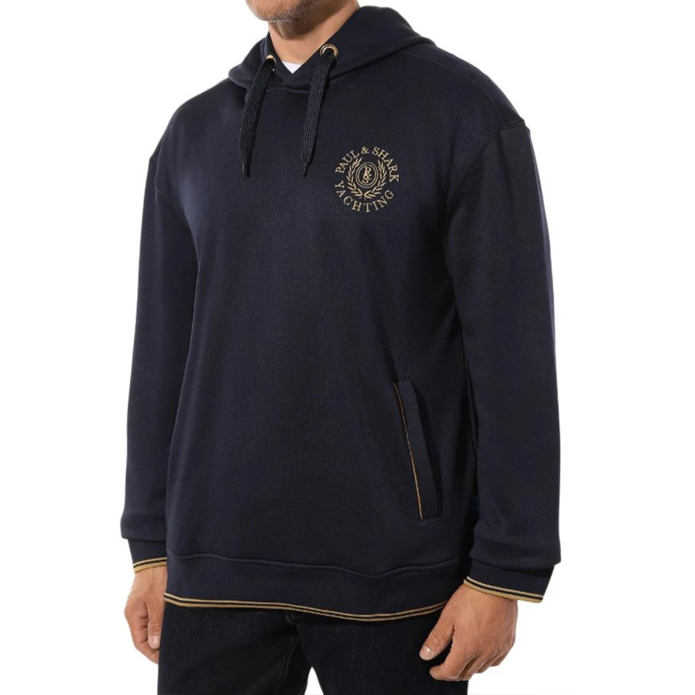 PAUL & SHARK Casual Katoenen Sweatshirt voor Mannen Blue Heren