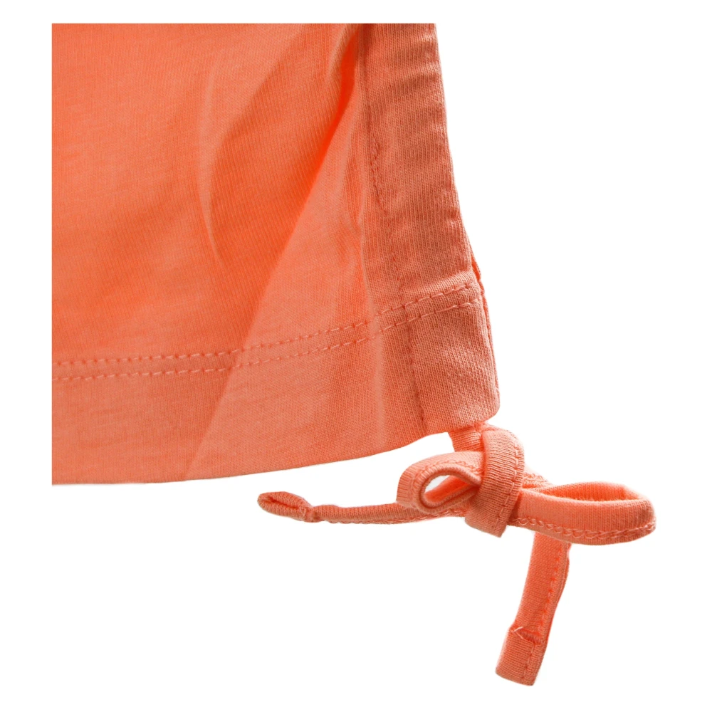 Nike Crimson Bliss Jurk met Swoosh Print Orange Dames