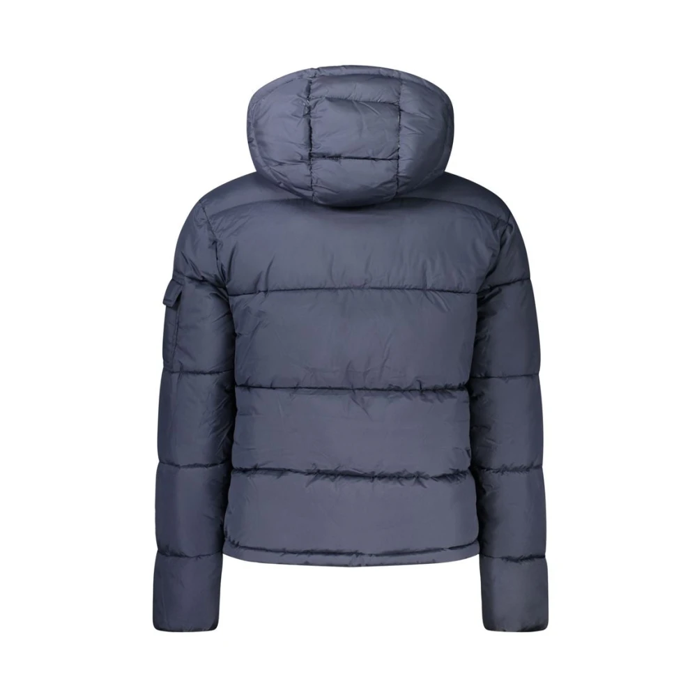 North Sails Blauwe Polyester Jas Blue Heren