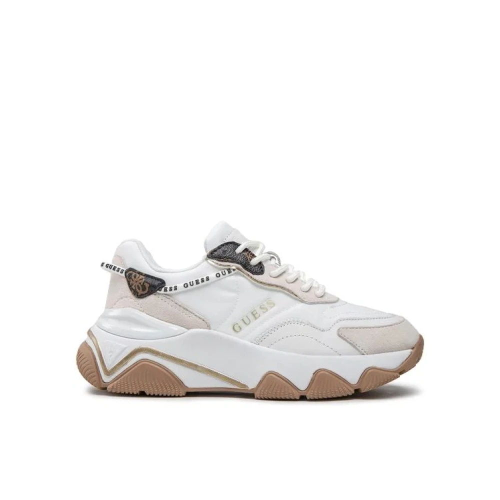 Guess Women's Multicolor Sneakers, 7 Uk, Trainers