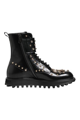 black-studded-lace-up-mid-calf-boots