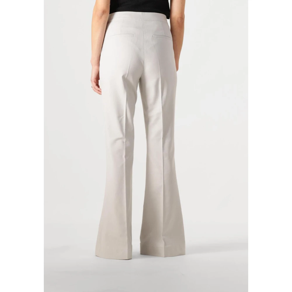 Gestuz Hoge Taille Elegante Grijze Broek Gray Dames