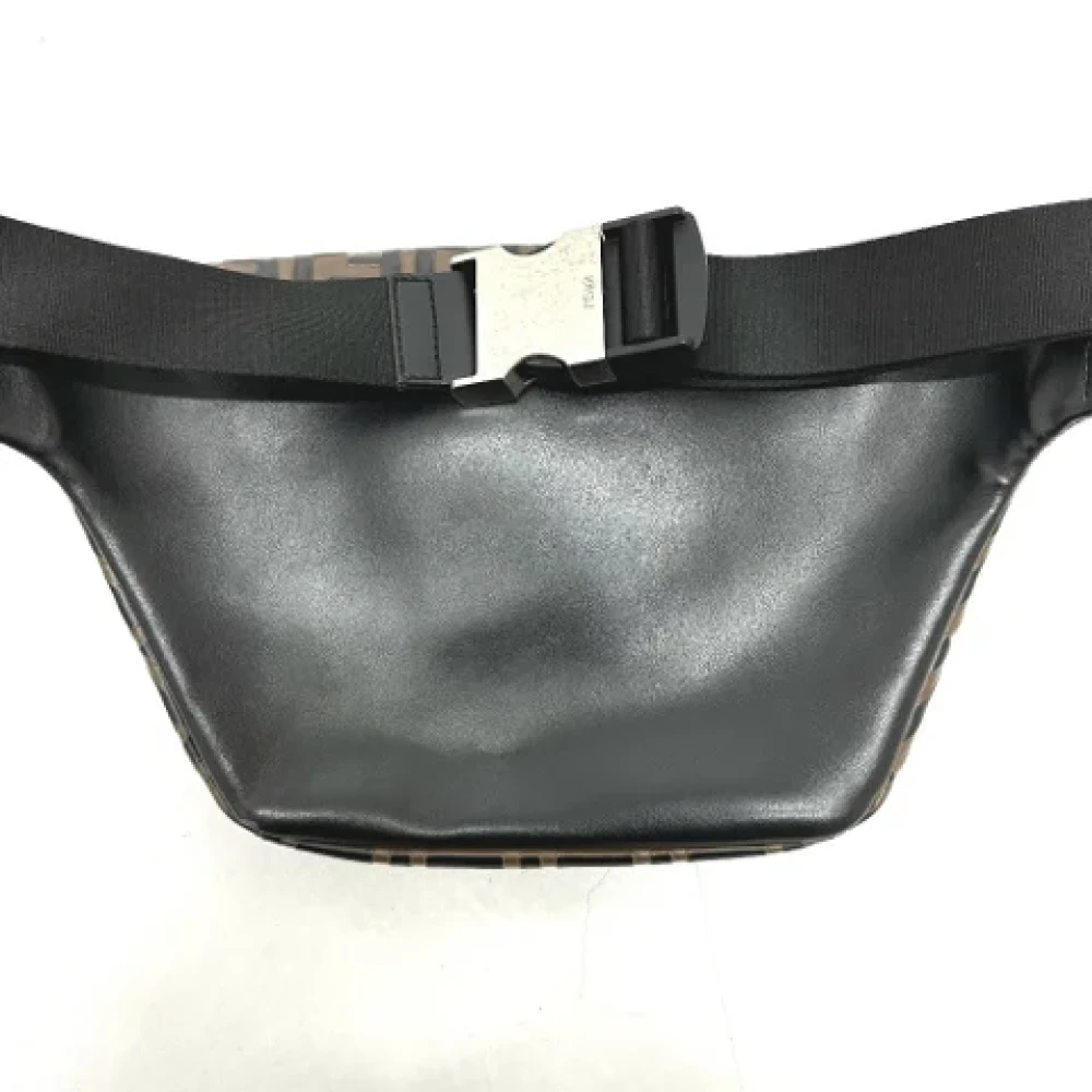 Fendi Vintage Pre-owned Leather fendi-bags Brown Heren