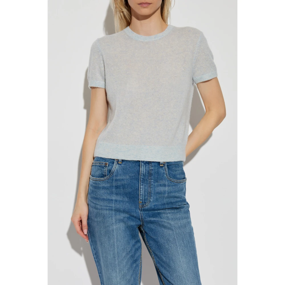 TORY BURCH Kasjmier top Blue Dames