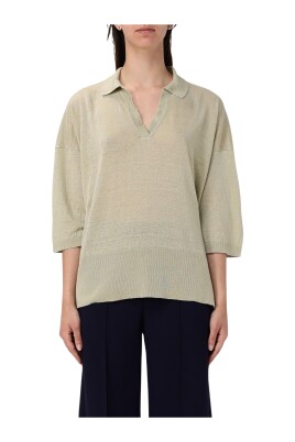 green-linen-knit-polo-shirt