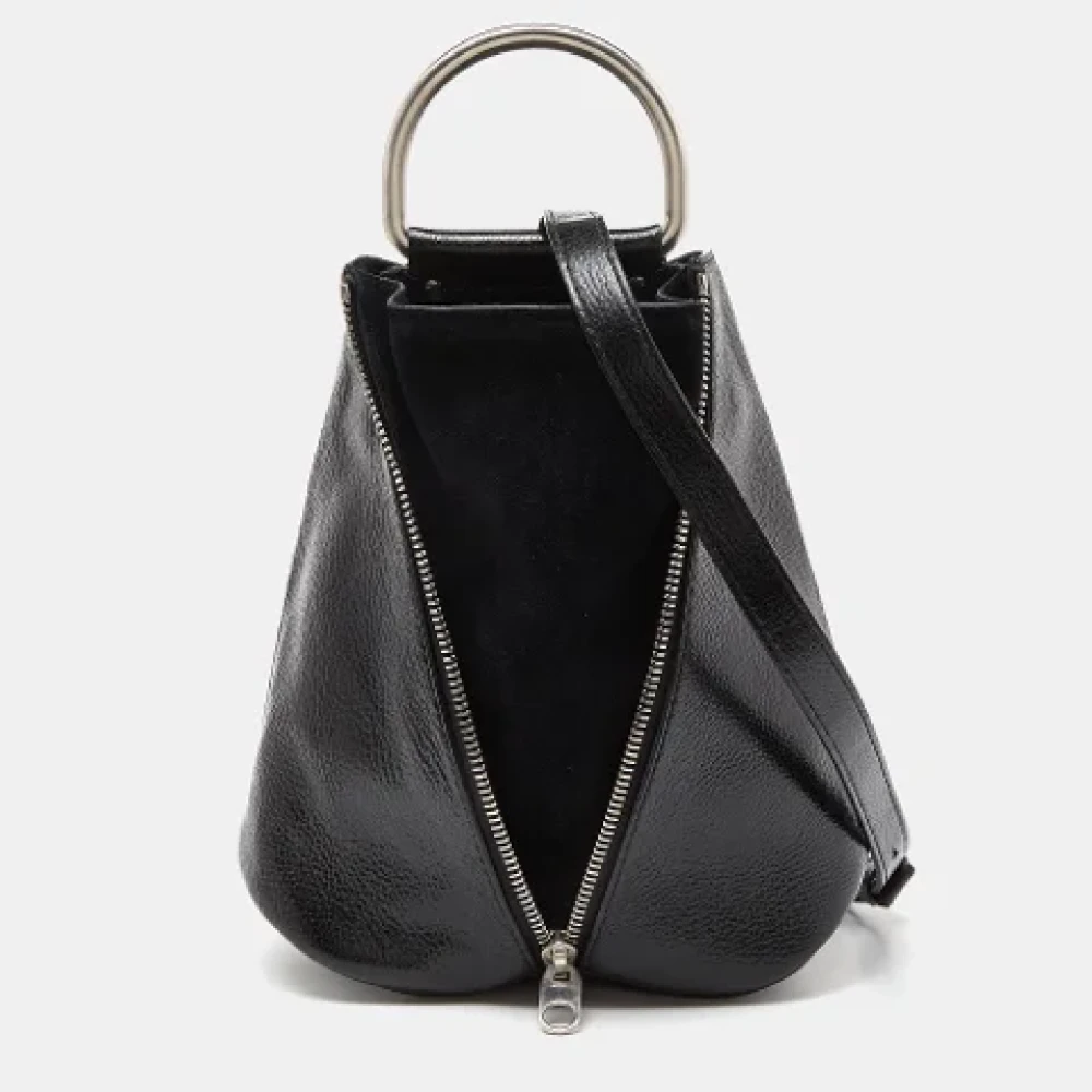 Proenza Schouler Pre-owned Leather handbags Black Dames