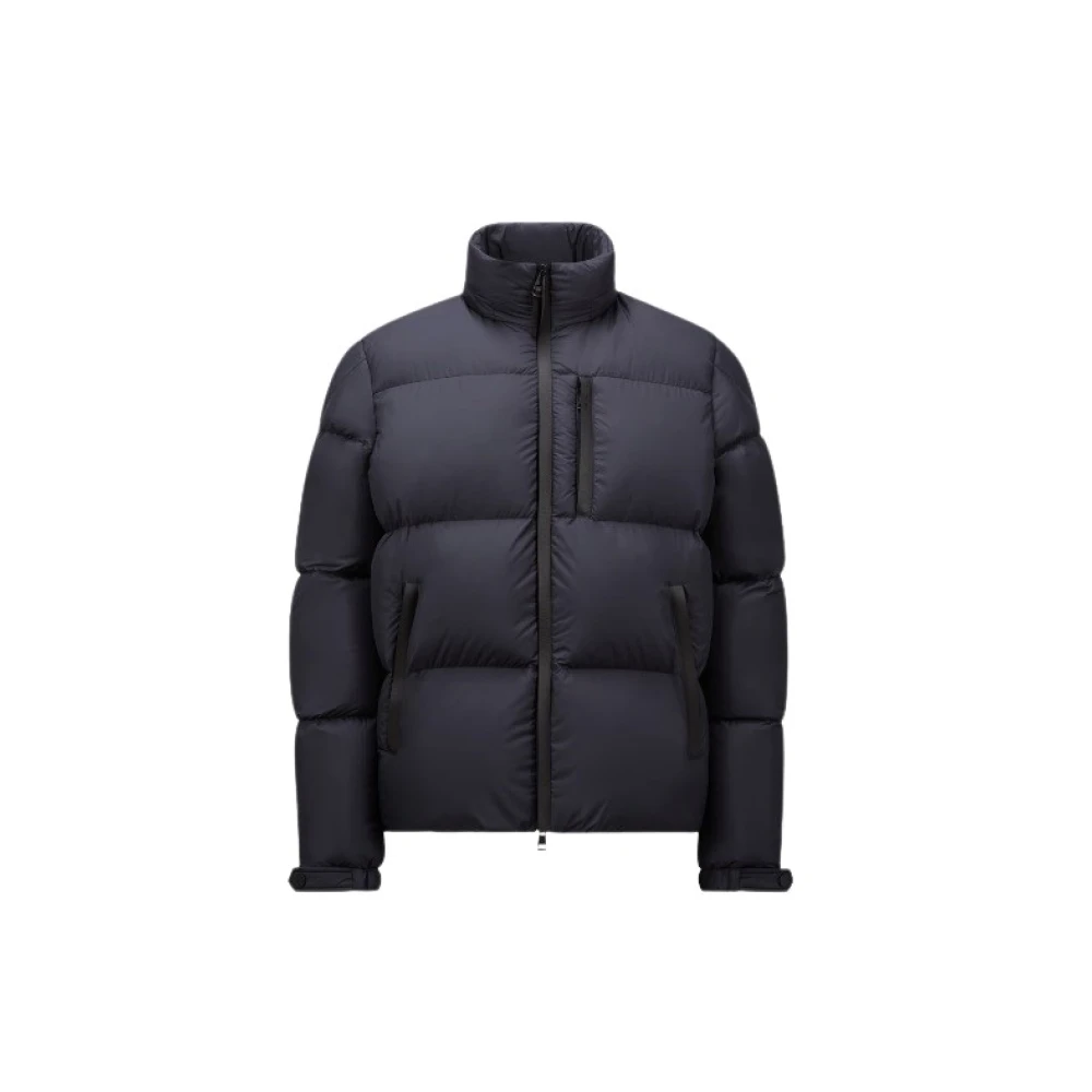 Moncler Men's Blue Winter Jackets, L, Short Down Jacket