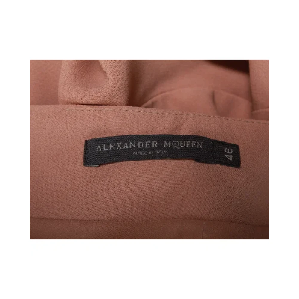Alexander McQueen Pre-owned Acetate bottoms Pink Dames