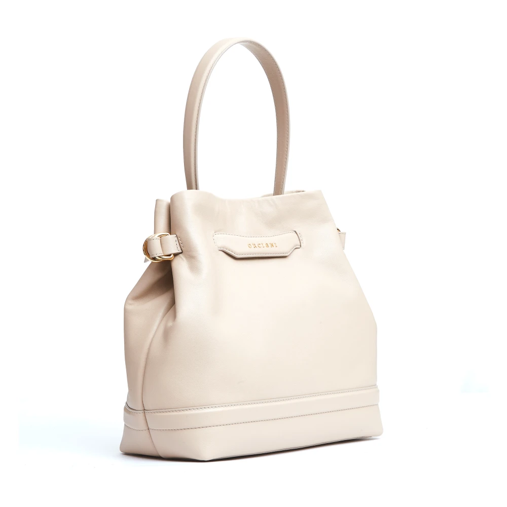 Orciani Bianco Handtas voor Vrouwen White Dames
