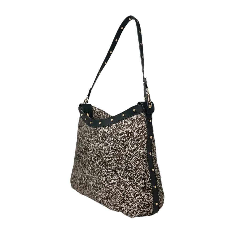 Borbonese Hobo Schoudertas Medium Multicolor Dames