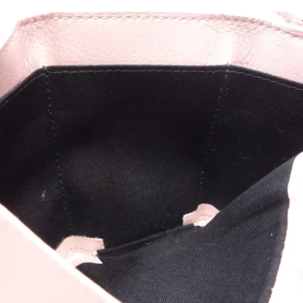 Balenciaga Vintage Pre-owned Leather wallets Pink Dames