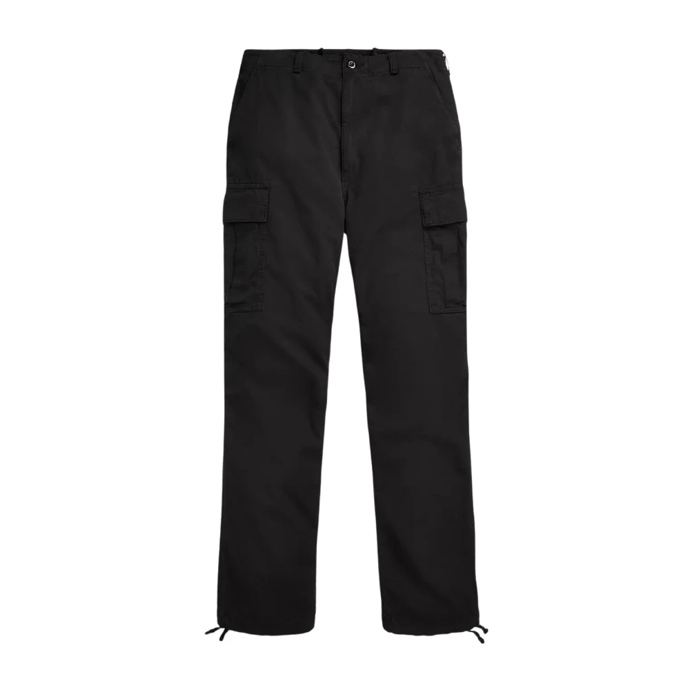 Ralph Lauren Cargo Broek Relaxed Fit Black Heren