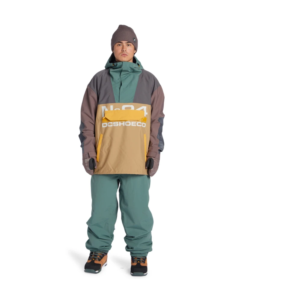 DC Shoes Beige Weather Defense Coat Magnetic Multicolor Heren