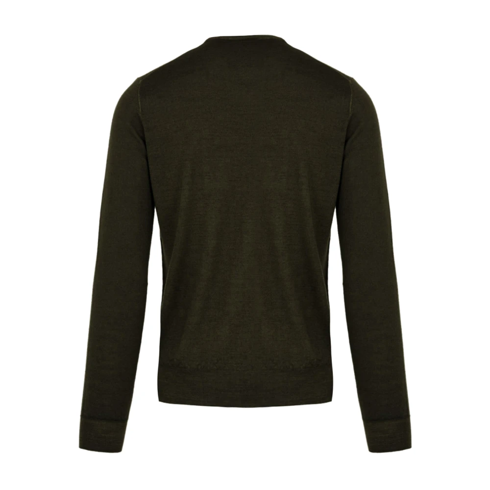 Filippo De Laurentiis Militaire Truien Unisex Groen Model Green Heren